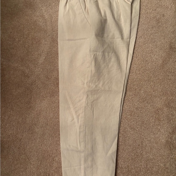 J. Crew bundle. 2 pair drawstring linen like pants. Size 10 - Picture 4 of 9